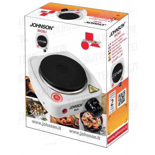 FORNELLO ELETTRICO 500W -MOKI-