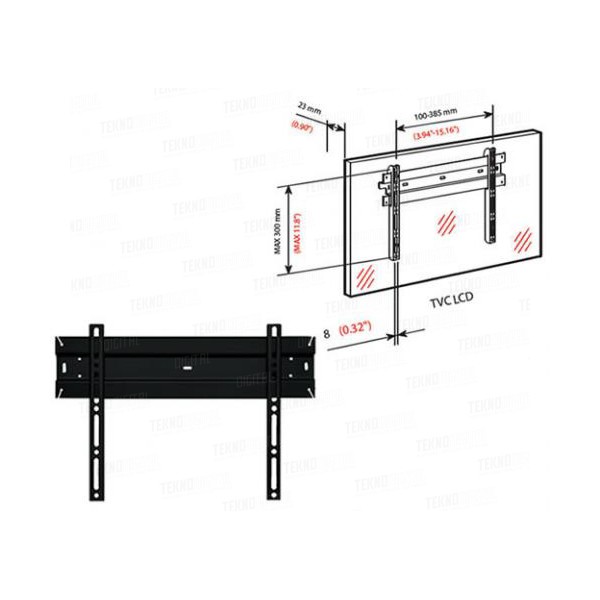 SUPPORTO TV IN FERRO...