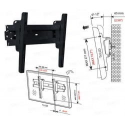 SUPPORTO TV IN FERRO...