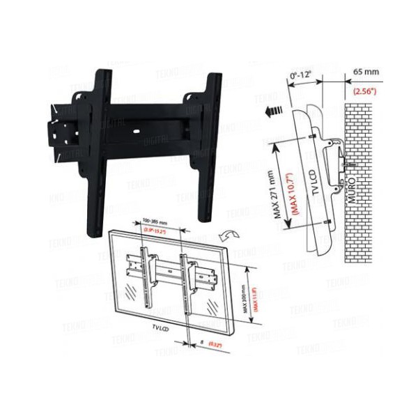 SUPPORTO TV IN FERRO...