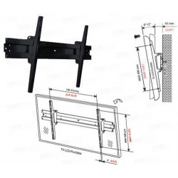 SUPPORTO TV IN FERRO...