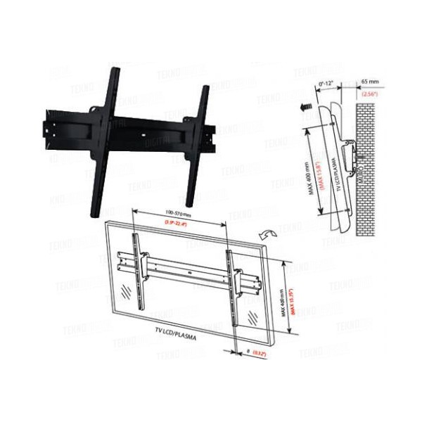 SUPPORTO TV IN FERRO...