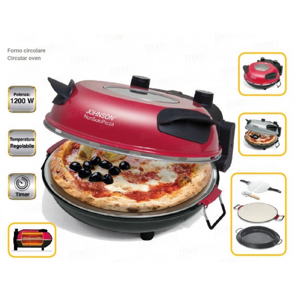 FORNO CIRCOLARE 1200W,...