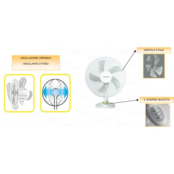 VENTILATORE DA TAVOLO 5...