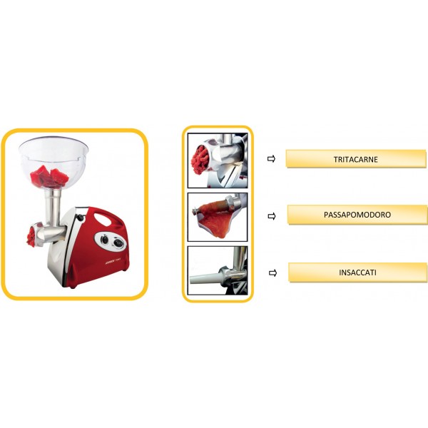 PASSAPOMODORO E TRITACARNE...