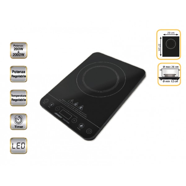 PIASTRA A INDUZIONE SINGOLA...