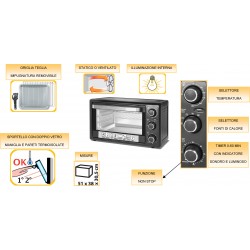 FORNO ELETTRICO STATICO E...