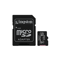 KINGSTON MICRO SD 64 GB CON...