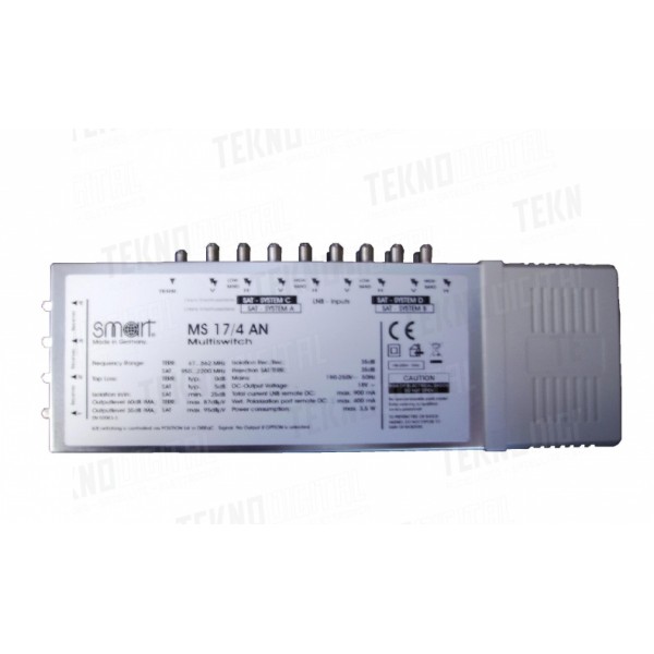 CENTRALE MULTISWITCH SMART...